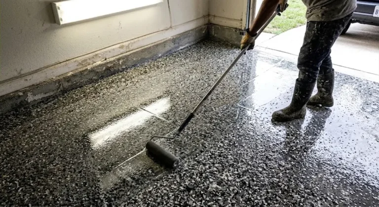 Epoxy Flooring Gloss Topcoat Frisco, TX